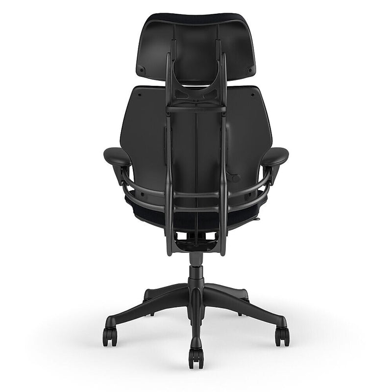 Humanscale Freedom Headrest Ergonomic Fabric Swivel Task Chair, Black (F211GCF10XFSHNSC)