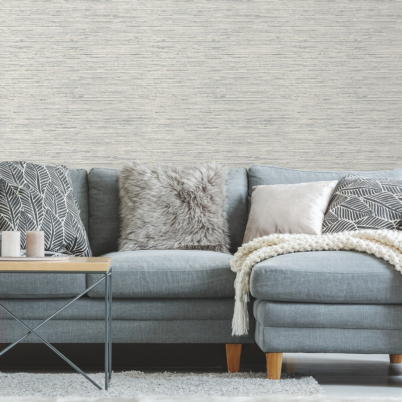 York Wallcoverings Faux Grasscloth Peel and Stick Wallpaper (RMK11078WP)