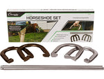 Champion Sports Horseshoes Set, Silver/Bronze (IHS20)
