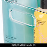 iDESIGN Small Stackable Plastic Storage Bin, 6.25" x 10.5"x 8", Clear, 2/Pack (29204M2)