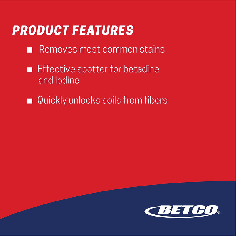 Betco FiberPro Spot Bet All-Purpose Spot & Stain Remover, 32 Oz, 12/Carton (4251200)