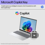HP OmniBook 5 16" 2K Laptop, Copilot+ PC, AMD Ryzen AI 5 340, 16GB RAM, 512GB SSD, +16.75 Hour Battery, Windows 11 Home