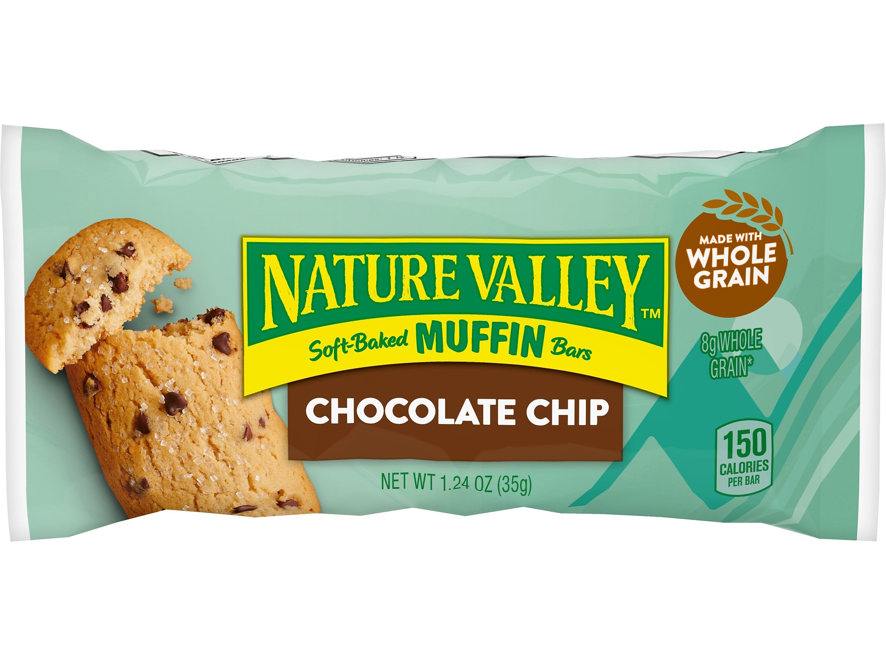 Nature Valley Chocolate Chip Soft-Baked Muffin Bar, 1.24 oz., Dozen (20667000)