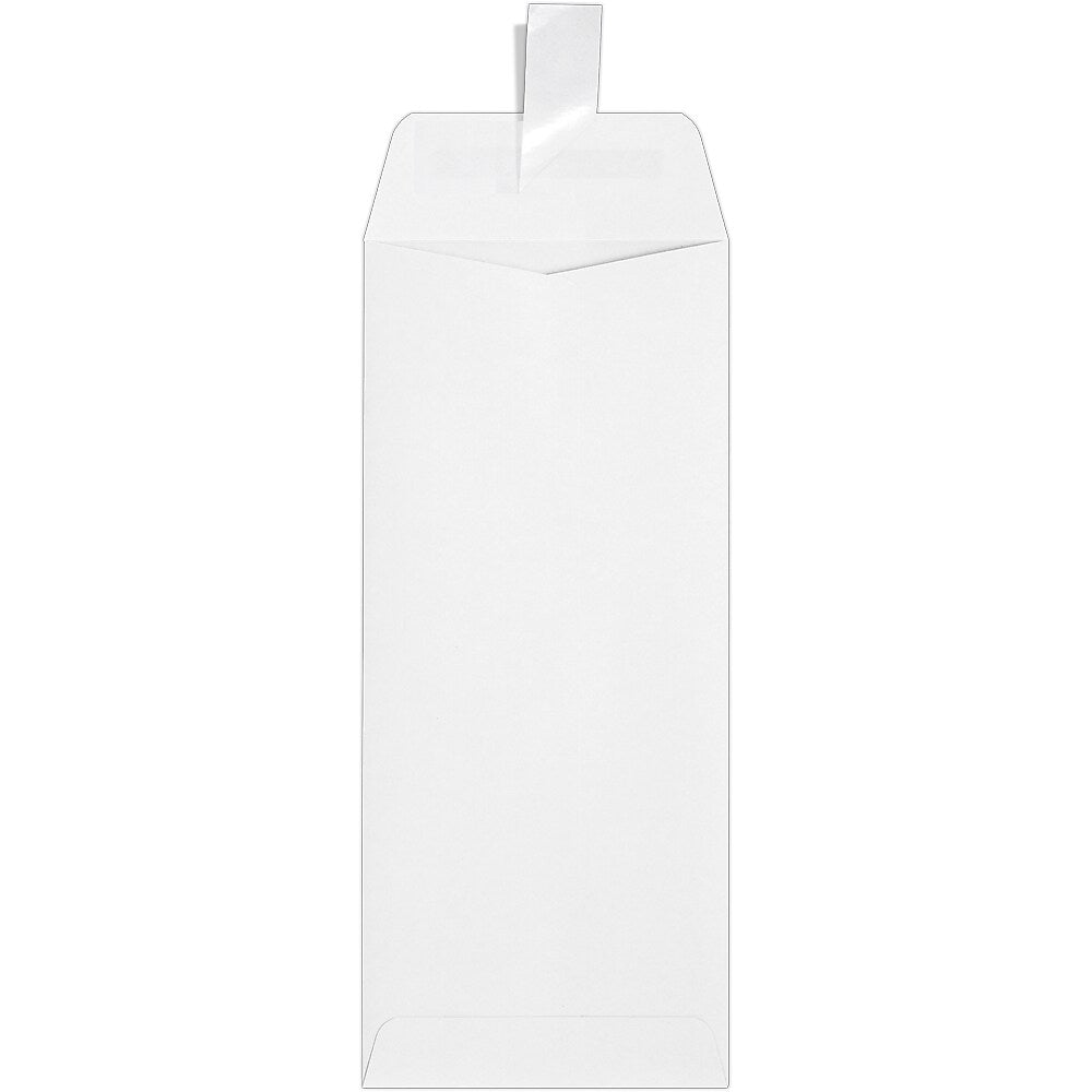 LUX 4 1/8"x9 1/2" Open End #10 Envelopes, Bright White, 500/BX (7535-500)