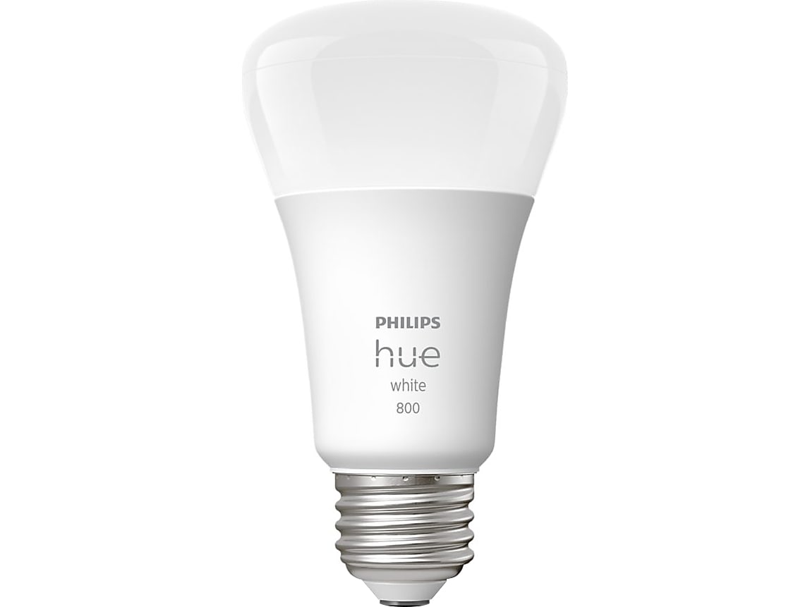Philips Hue 60W Equivalent A19 LED Smart Bulb, Soft Warm White, 2/Pack (476951)
