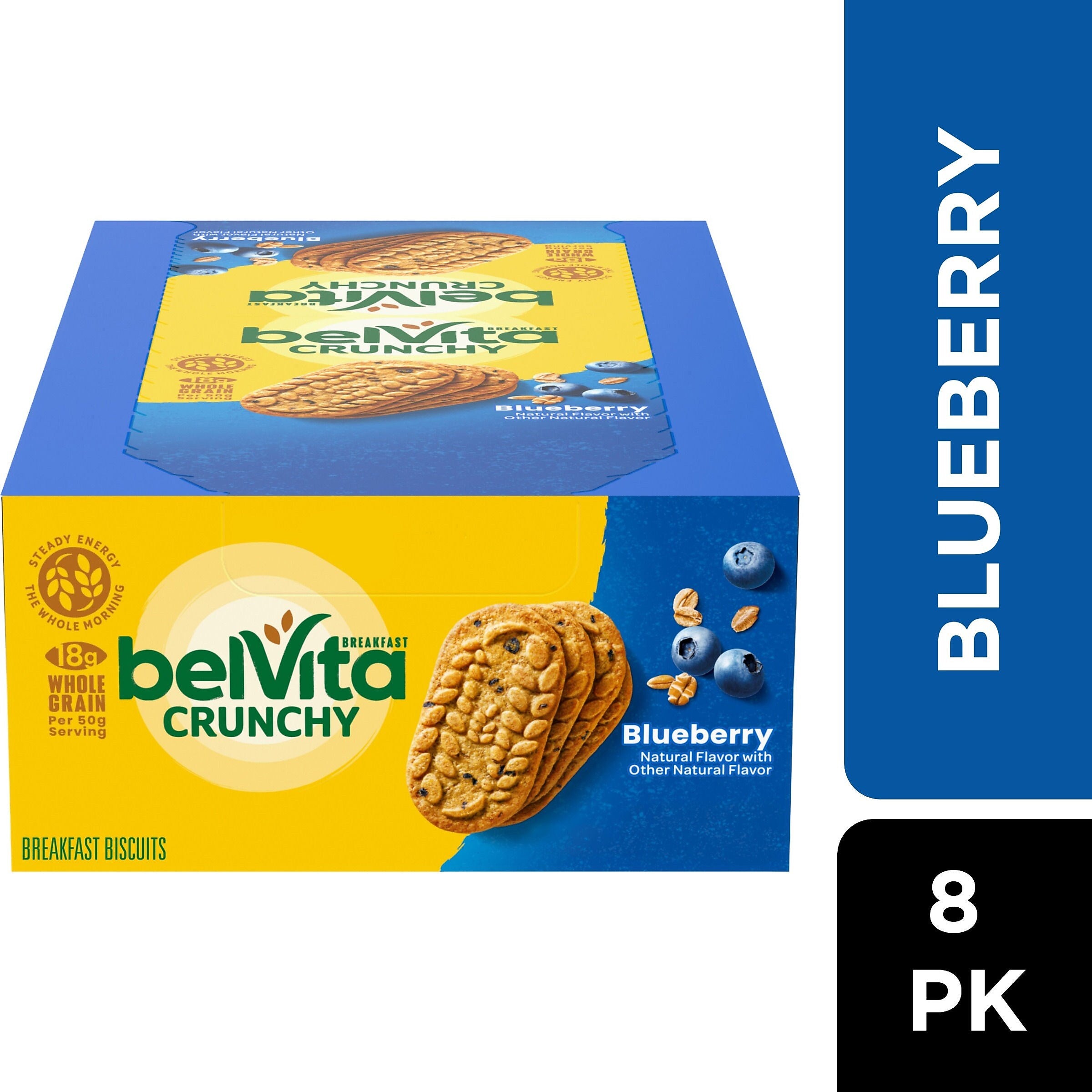BelVita Blueberry Breakfast Bar, 1.76 oz., 8 Bars/Box (GEN02908)