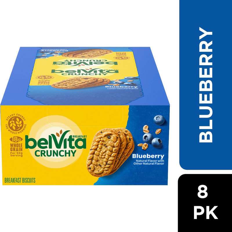 BelVita Blueberry Breakfast Bar, 1.76 oz., 8 Bars/Box (GEN02908)