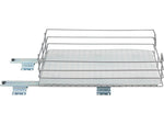 Household Essentials Glidez Steel Storage Organizer, Silver (25516-1)