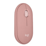Logitech Pebble 2 M350s Wireless Ambidextrous Optical Mouse, Tonal Rose (910-007023)