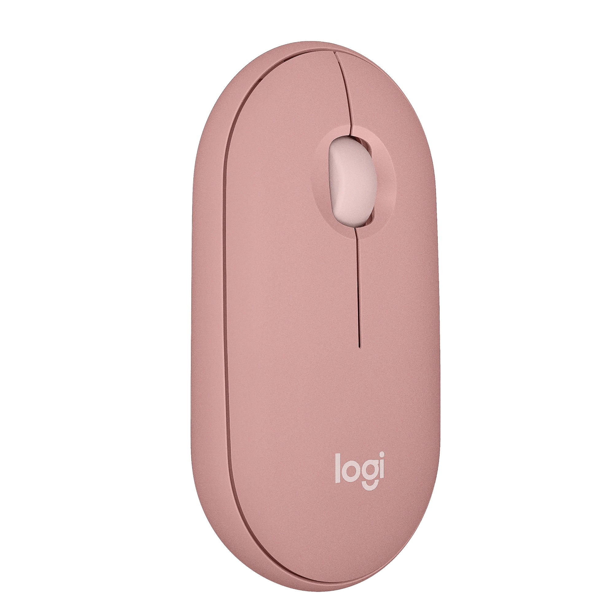 Logitech Pebble 2 M350s Wireless Ambidextrous Optical Mouse, Tonal Rose (910-007023)