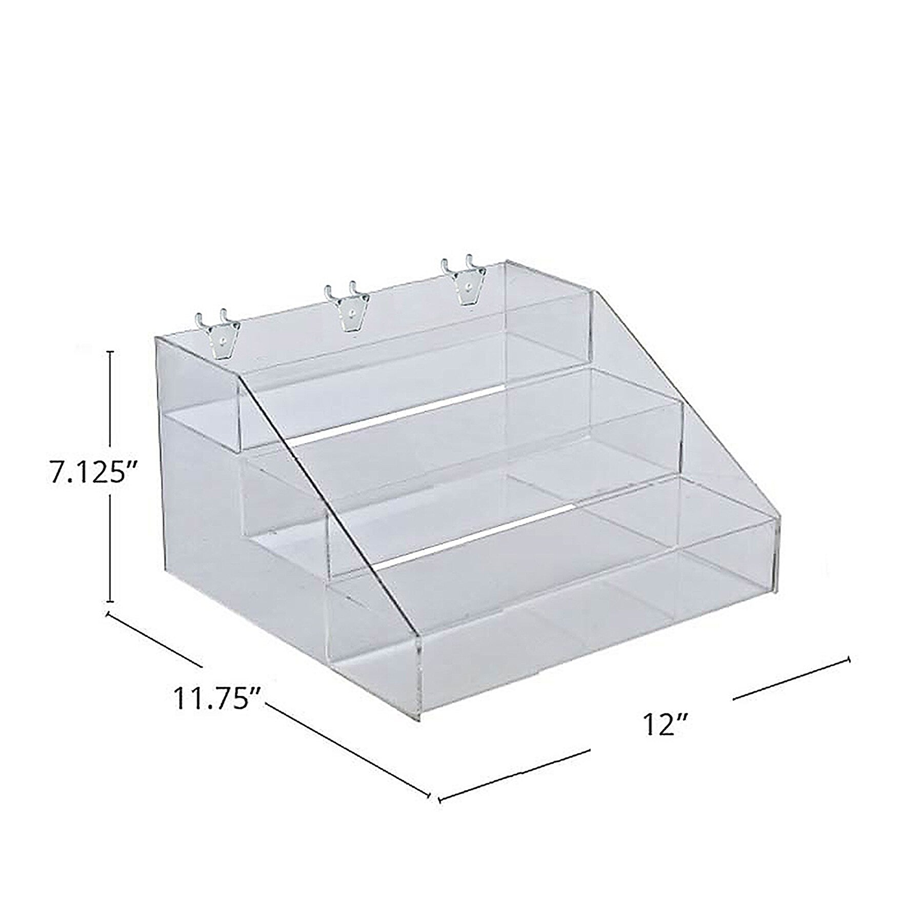 Azar Displays Three-Tier Acrylic Step Display