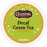 Celestial Seasonings Decaf Green Tea with White Tea, 0.9 oz. Keurig® K-Cup® Pods, 24/Box (14737)