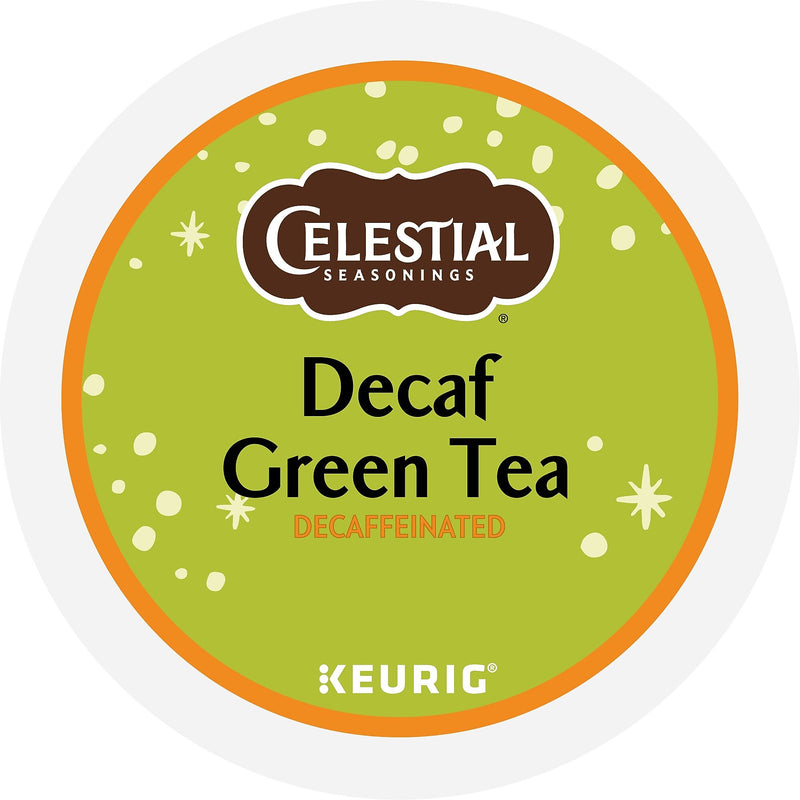 Celestial Seasonings Decaf Green Tea with White Tea, 0.9 oz. Keurig® K-Cup® Pods, 24/Box (14737)