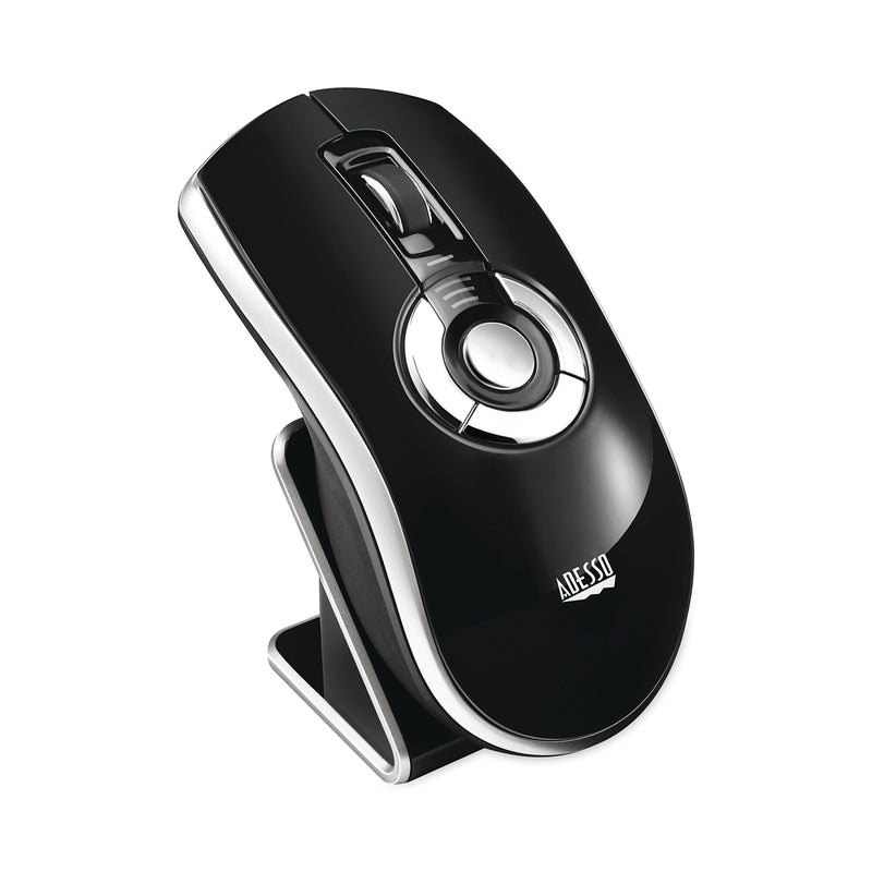 Adesso Air Elite Wireless Ambidextrous Mouse, Black (ADEIMOUSEP20)