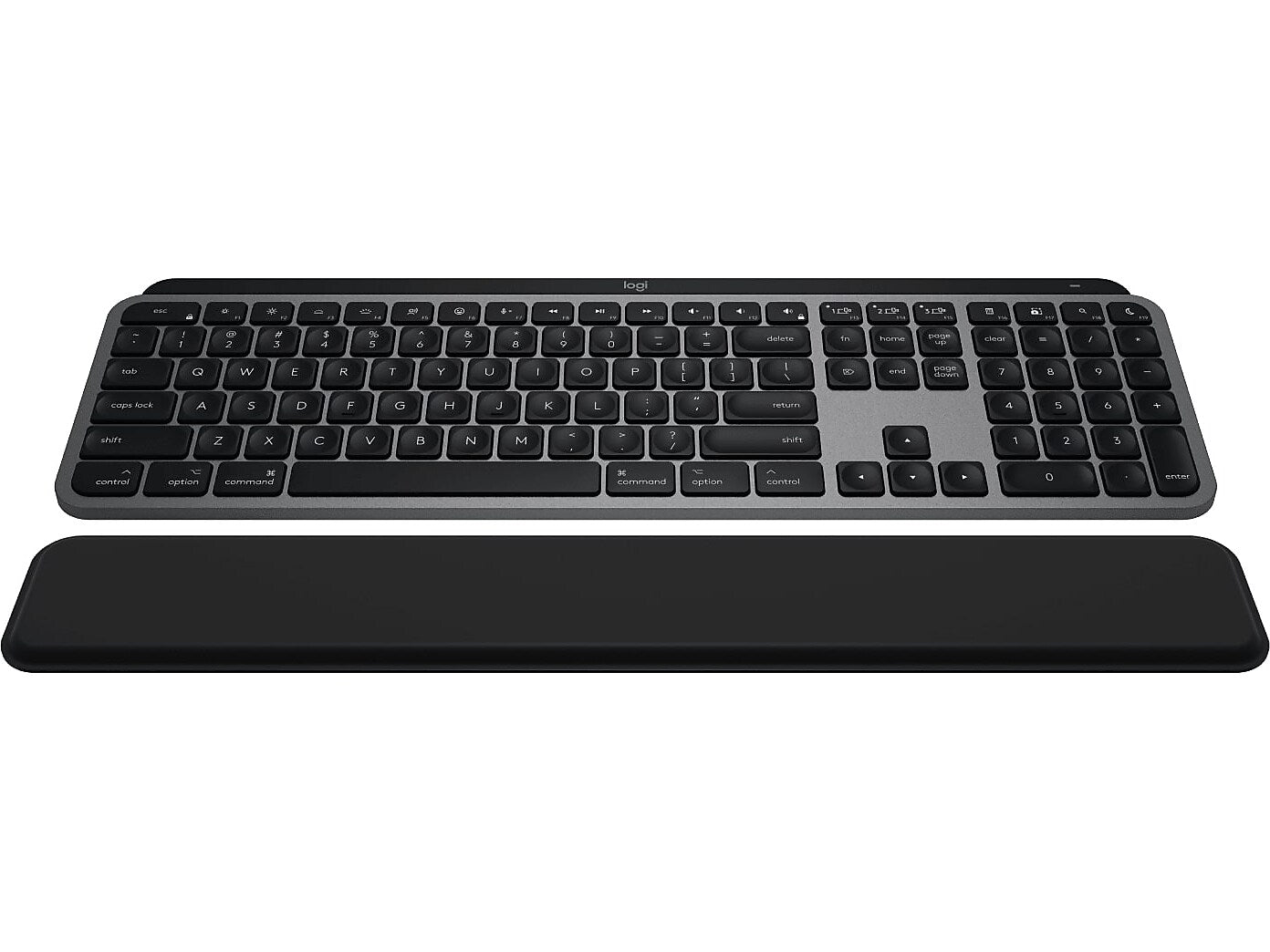 Logitech MX Keys S Combo Wireless Keyboard and Mouse Combo, Space Gray (920-012592)
