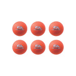 Champion Sports Rhino Skin 6" Foam Dodgeball Set, Orange, 6/Set (CHSRXD6NOSET)