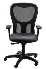 Tempur-Pedic Ergonomic Vinyl Swivel Manager Chair, Black (TP9000-DBLKV)