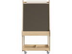 Flash Furniture Bright Beginnings Display Easel, 48.25", Brown Birch Plywood (MK-ME16768-GG)