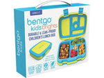 bentgo Brights Kids Bento Box, 5-Compartment, Citrus Yellow, 19 oz. (BGOBRTS-C)