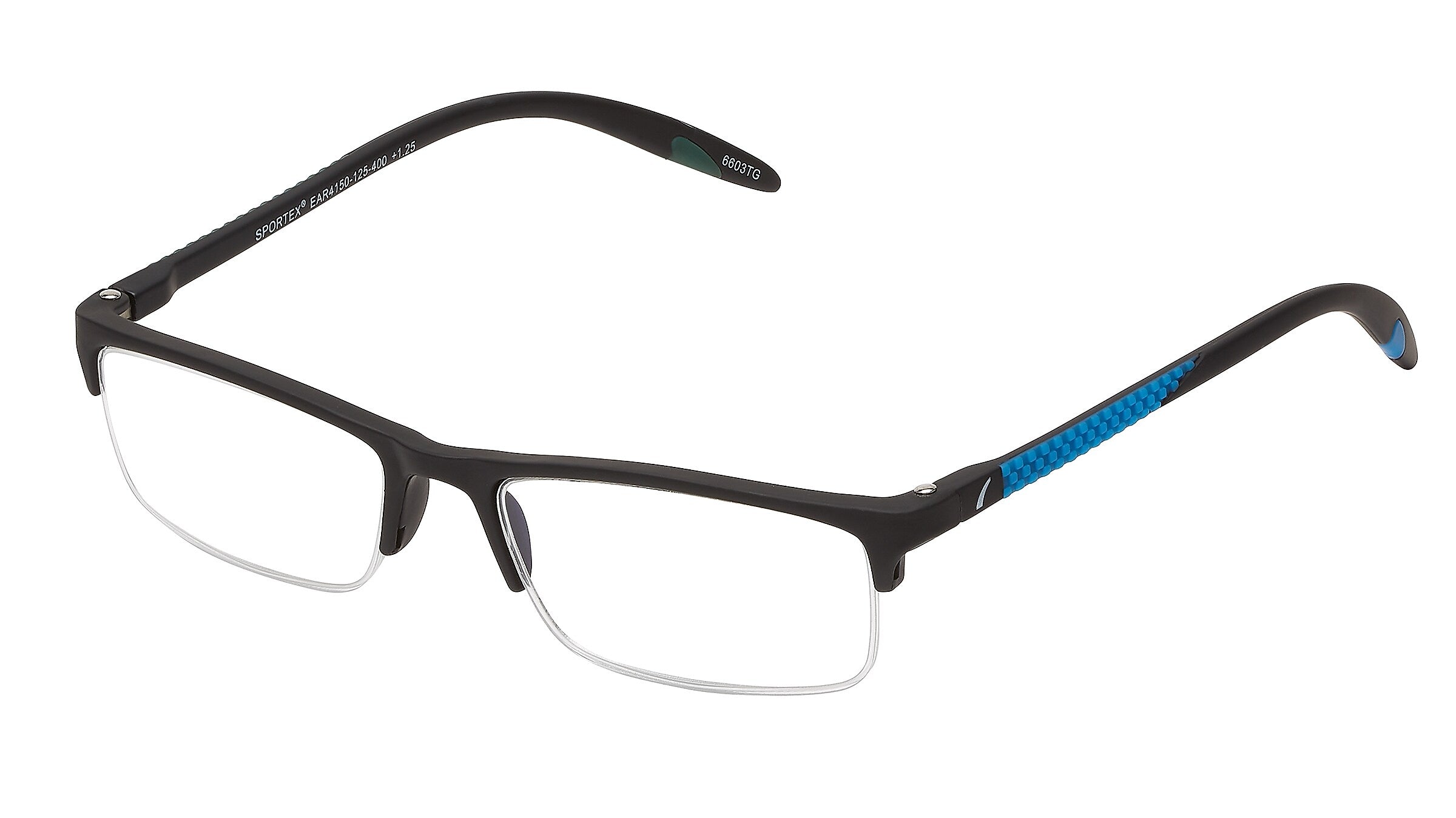 SAV Sportex +1.75 Reading Glasses, Blue (EAR4150)