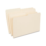 Staples 30% Recycled File Folders, 1/2 Cut Tab, Legal Size, Manila, 100/Box (ST116939/116939)