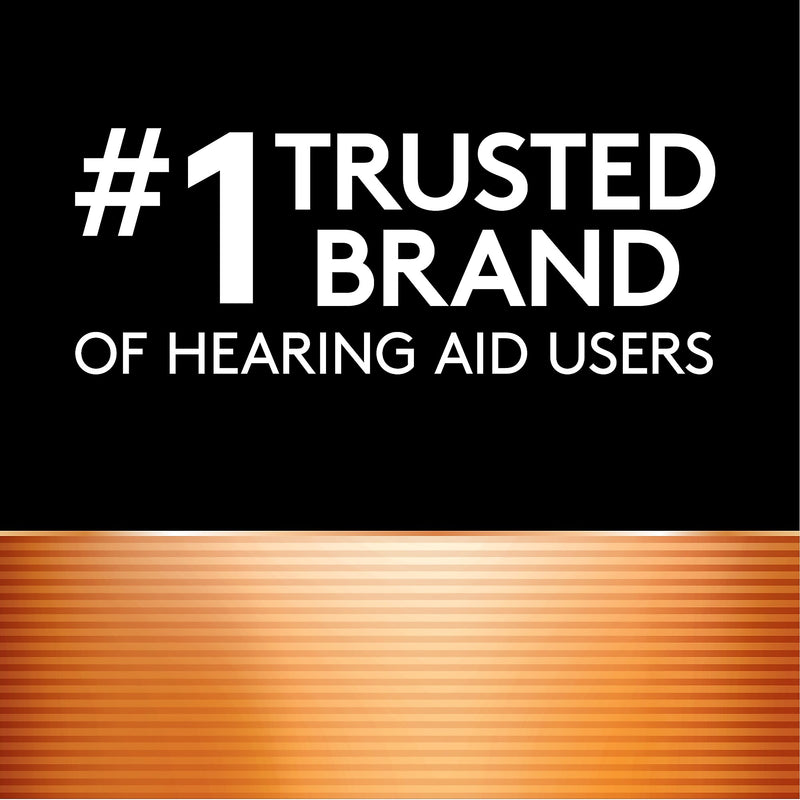 Duracell Size 13 Orange Hearing Aid Batteries, 16/Pack (DURDA13B16ZM09)