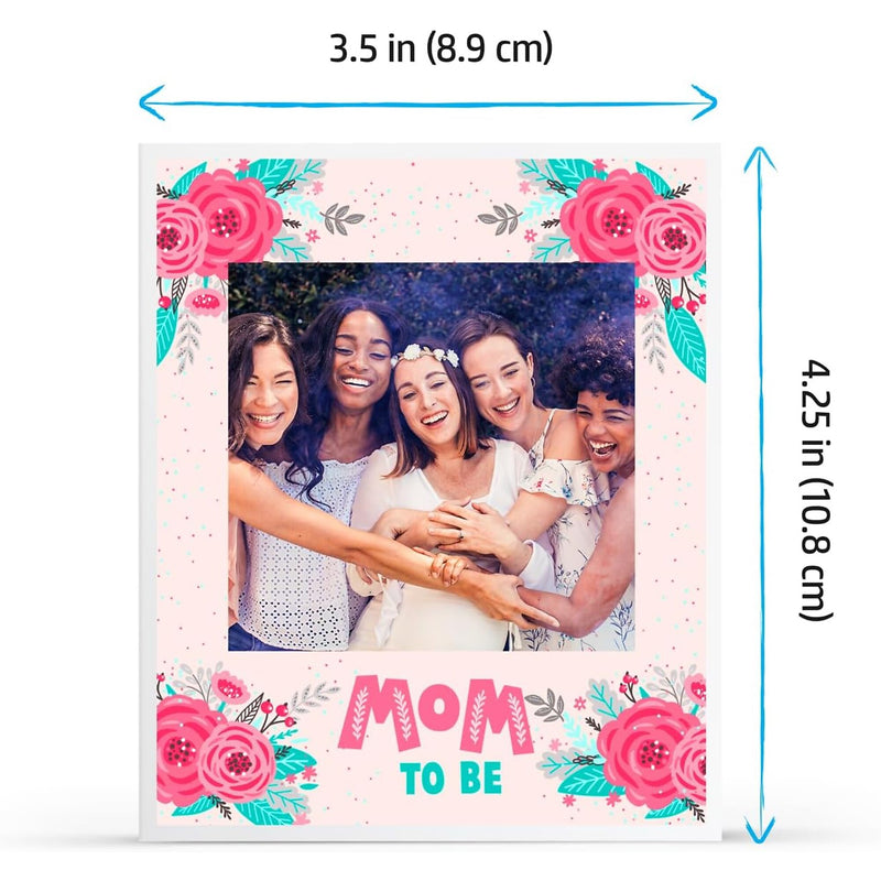 HP Sprocket 3.5 x 4.25" Zink Sticky-Backed Photo Paper, 50 Sheets/Pack (HPIZ3X450)