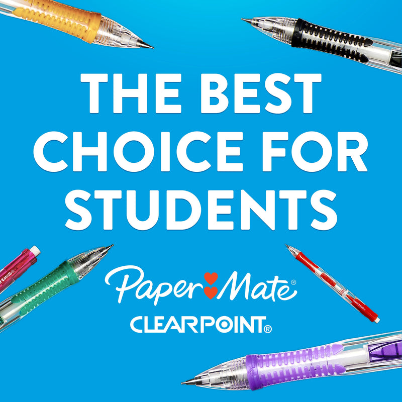 Paper Mate Clearpoint Mechanical Pencil, 0.7mm, #2 Medium Lead, 10/Pack (2081802)