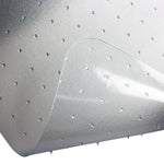 Floortex Valuemat Plus Chair Mat, 48" x 60", Designed for Low-Pile Carpet, Clear Polycarbonate (FR1115020ER)