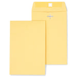 Staples Kraft Clasp & Moistenable Glue Catalog Envelopes, 6" x 9", Brown, 100/Box (ST186999-CC)