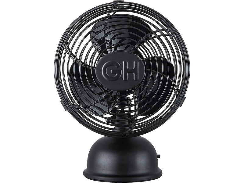 Good Housekeeping 5" Oscillating Portable Fan, 1-Speed, Black (92514)
