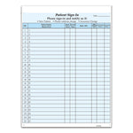 Cosco Patient Confidential Sign-In Forms, 3-Part, 125 Forms/Pack (074039)