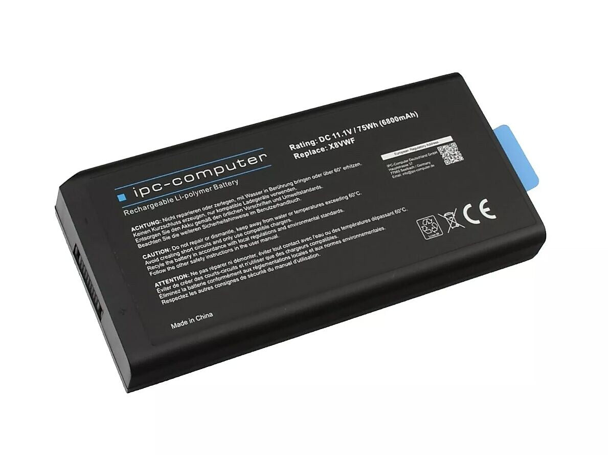 Dell Lithium-ion Laptop Battery for Dell Latitude Rugged series Dell Latitude 12 Rugged 7204, Latitude 14 Rugged 5404 (YGV51)