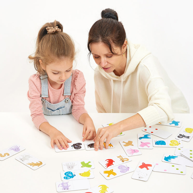 Banana Panda Let's Play Color Dominoes, Age 2+ (BPN49166)