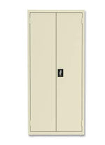 OIF 66"H Steel Storage Cabinet with 3 Shelves, Putty (CM6615PY)