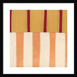 Amanti Art Broken Stripes 3 by Laura Nugent Wood Framed Wall Art Print, 21" x 21" (A42675547358)