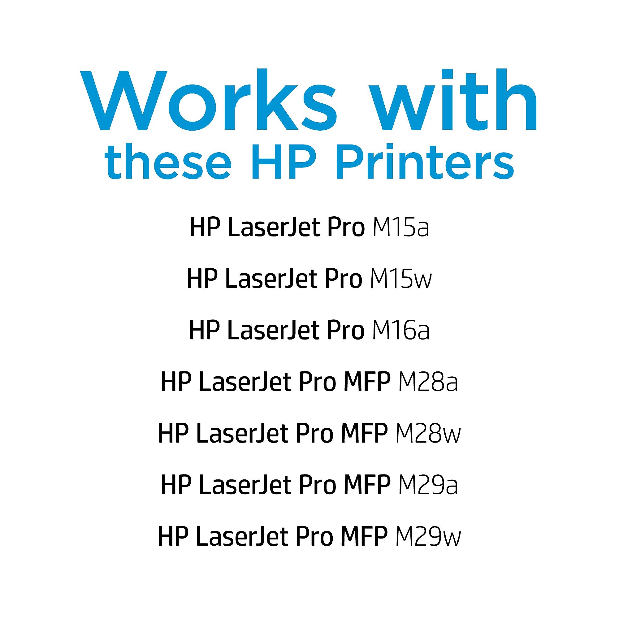 HP 48A Black Standard Yield Toner Cartridge, Prints Up to 1,000 Pages (CF248A)