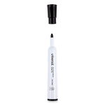 Dry Erase Marker, Medium Bullet Tip, Black, Dozen