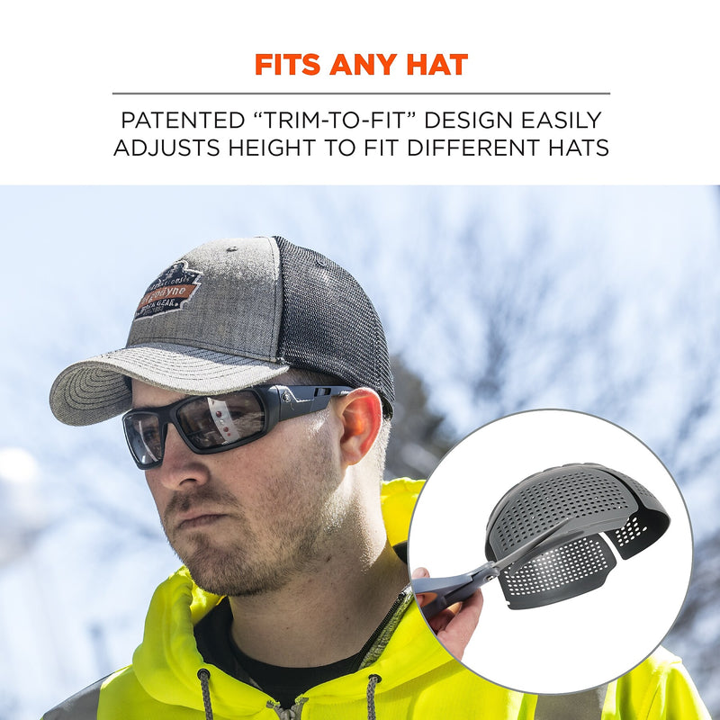 Ergodyne Skullerz 8945F(x) Standard Bump Cap Insert, Gray (23481)