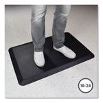 Anti-Fatigue Mat, 24 X 18, Black