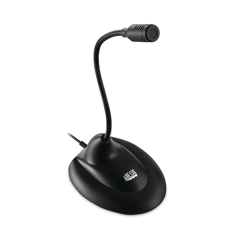 Adesso Xtream M1 Desktop Omnidirectional Gooseneck Microphone, Black (ADEXTREAMM1)