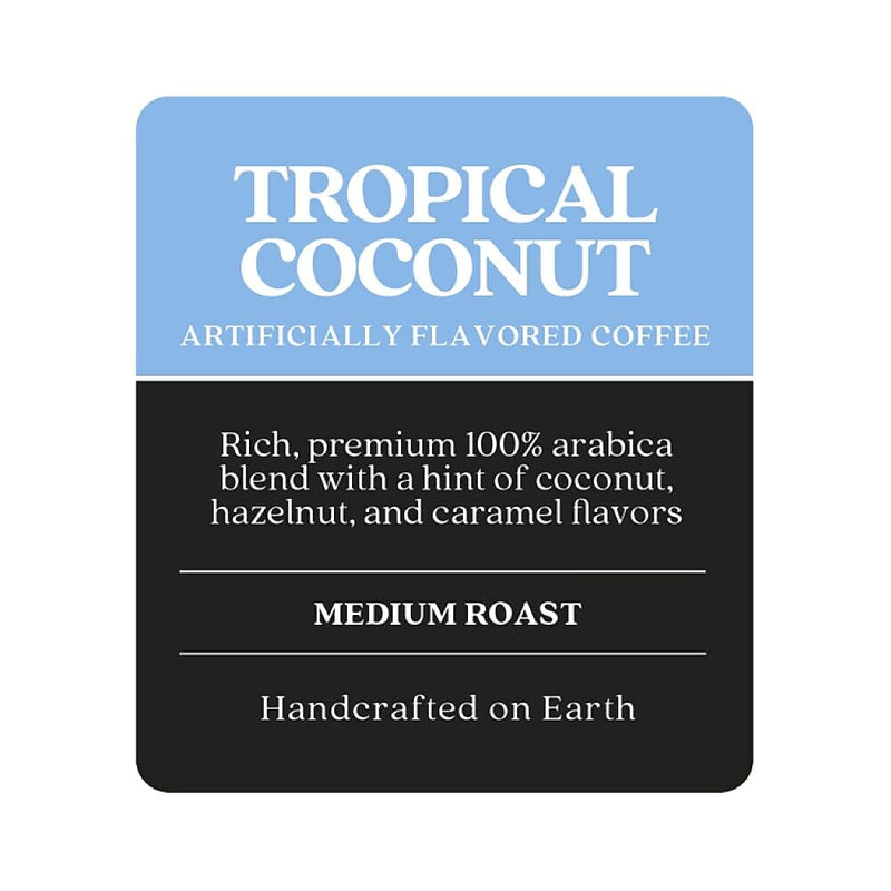 Copper Moon Tropical Coconut Beans Coffee, Medium Roast, 32 oz. (260164 - BAG)