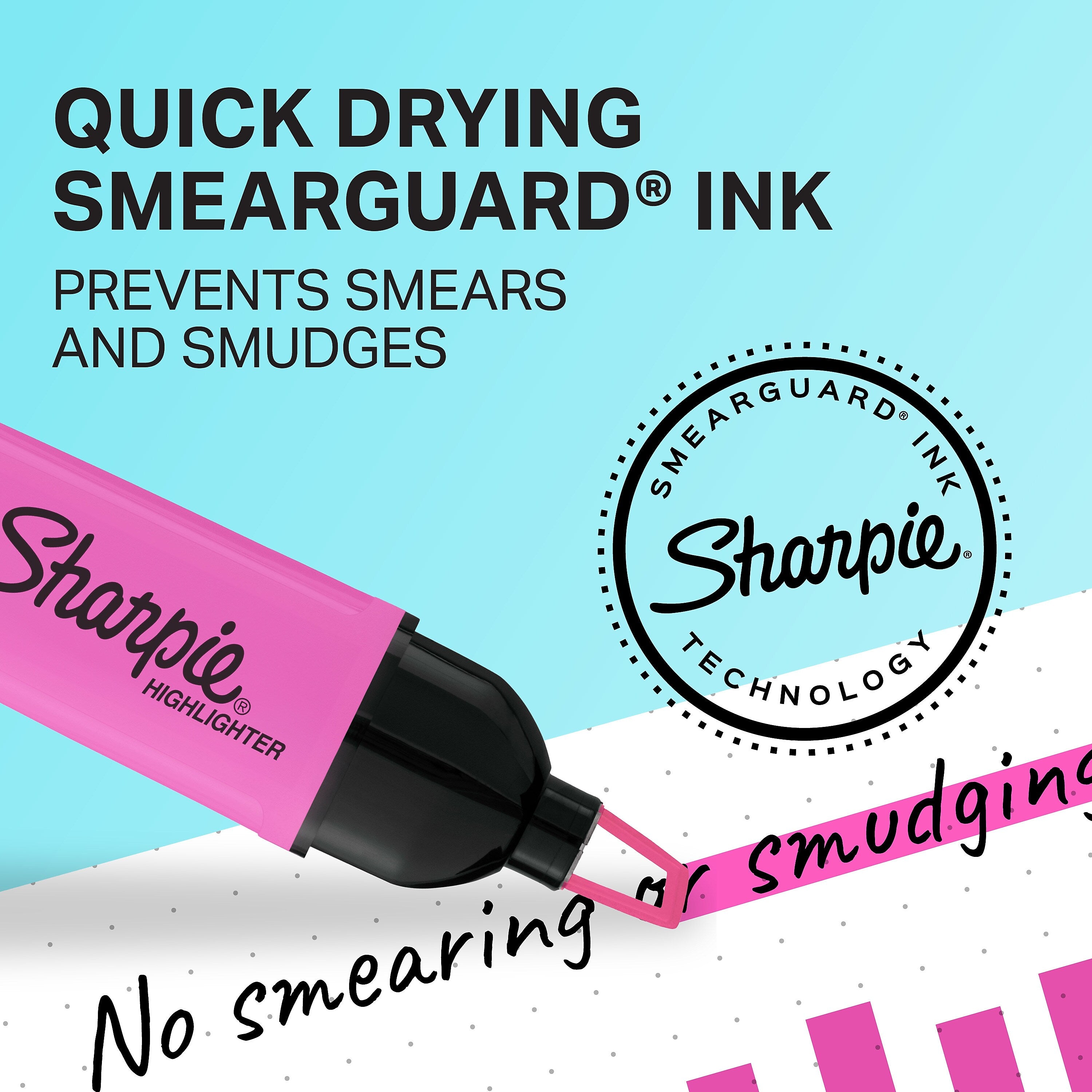 Sharpie Clear View Highlighter, Chisel Tip, Assorted, 3/Pack (1912767/2128222)