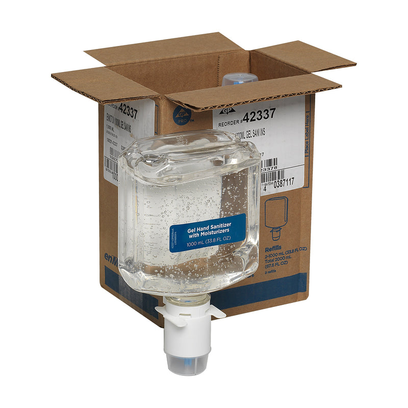 enMotion GEN2 Gel Hand Sanitizer Refill for enMotion, 2/Carton (42337)