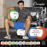Champion Sports 30 lbs. Rhino Promax Medicine Ball, Black (CHMP219)