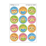 Trend Enterprises Hot Diggity Dog Hot Dog scent Scratch 'n Sniff Stinky Stickers, Multicolored, 48/Pack, 6/Packs/Bundle