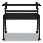 Flip And Nest Table Base, 32.25w X 23.63d X 28.5h, Black