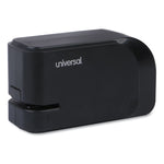 Half-Strip Electric Stapler With Staple Channel Release Button, 20-Sheet Capacity, Black