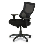 Alera Elusion Ii Series Mesh Mid-Back Swivel/tilt Chair, Adjustable Arms, Supports 275lb, 17.51" To 21.06" Seat Height, Black