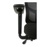 Alera Elusion Ii Series Mesh Mid-Back Swivel/tilt Chair, Adjustable Arms, Supports 275lb, 17.51" To 21.06" Seat Height, Black